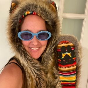 Blonde Wolf Spirithood